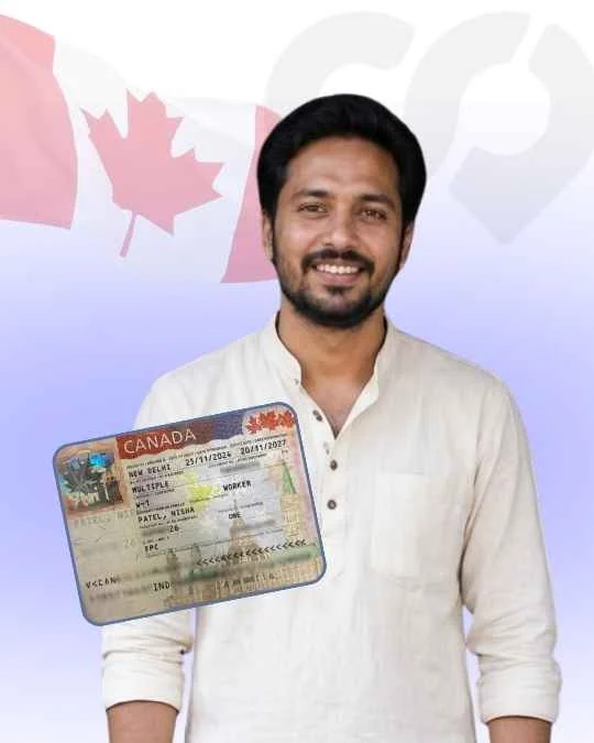 Nisha Patel, Work permit approved