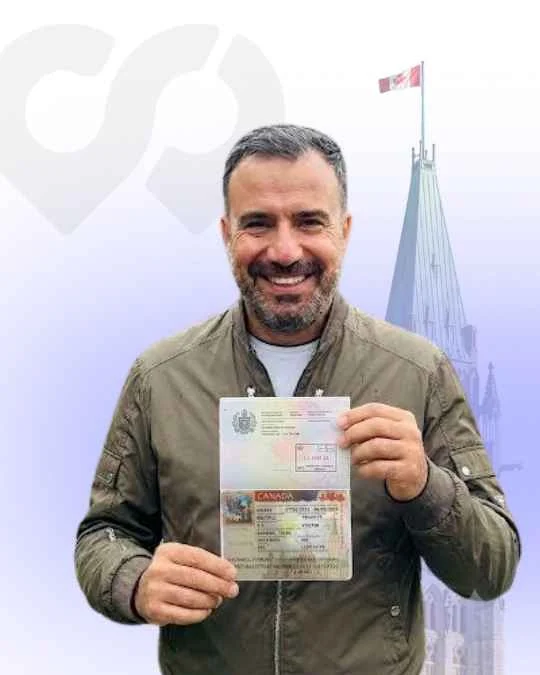 Tufan Karahan, Visitor visa approved
