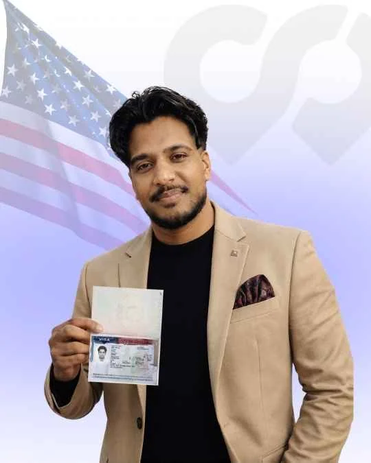 Rohan Desai, Work permit approved