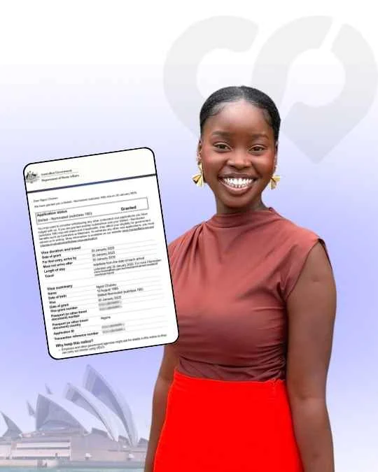 Ngozi Chukwu, Permanent residence approved