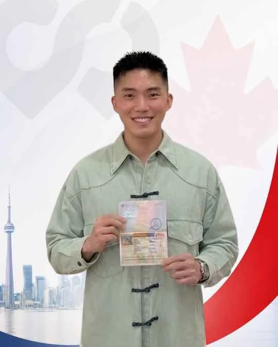 Francis Abanilla, Study permit approved