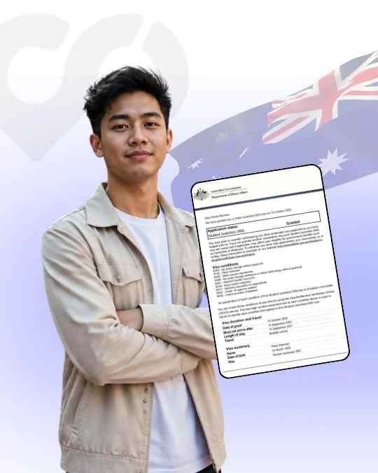 Paolo Ramirez, Study permit approved