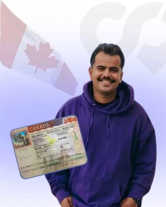 Rohit Menon, Study permit approved