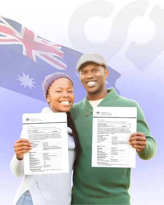 Chisom Okafor & Emeka Nwosu, Permanent residence approved