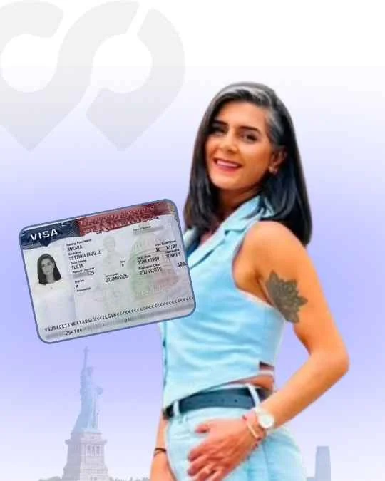 Ilgin Cetinkayaoglu, Visitor visa approved