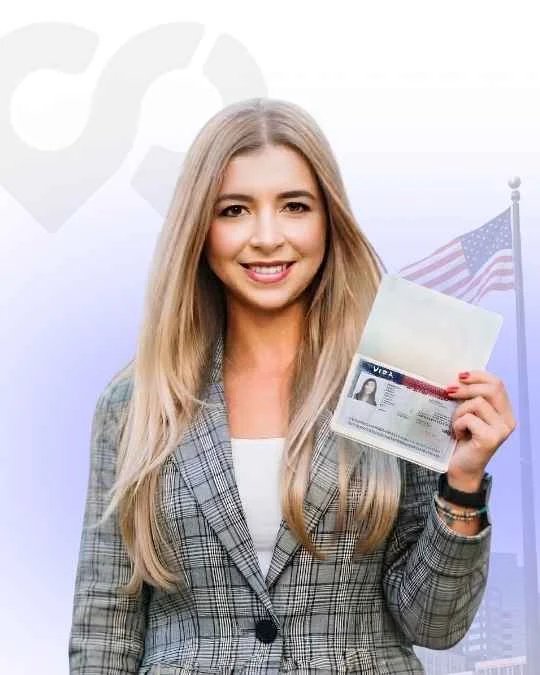 Santos Maria Luz, Visitor visa approved