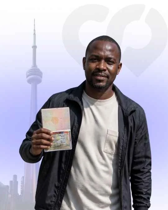 Samuel Mensah, Permanent residence approved