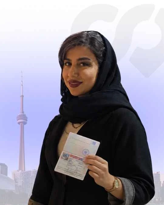Ladan Mohammadi, Permanent residence approved