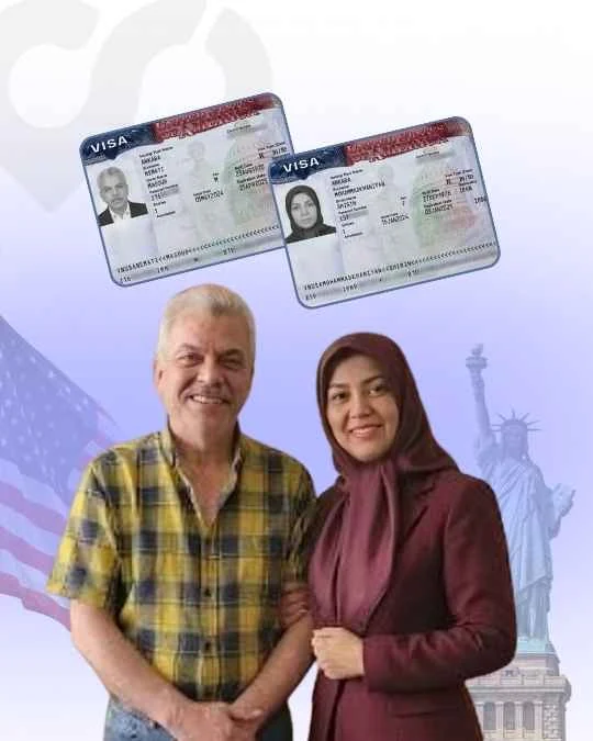 Masoud Nemati & Shirin Mohammadkhaniyan, Visitor visa approved