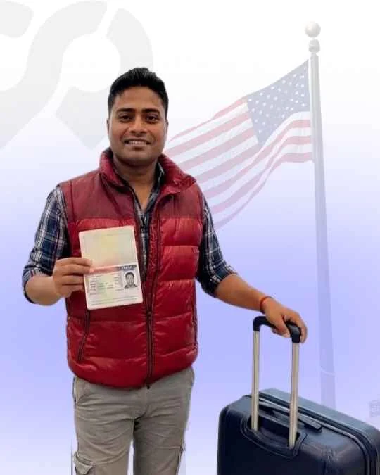 Siddharth Kulkarni, Visitor visa approved