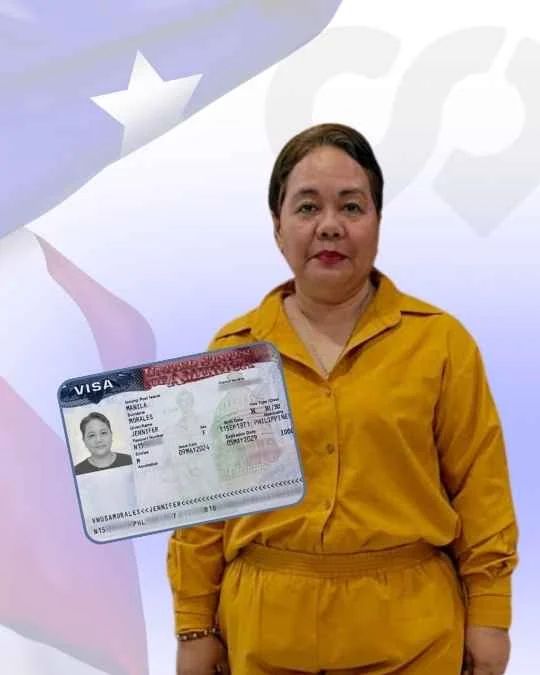 Jennifer Morales, Visitor visa approved