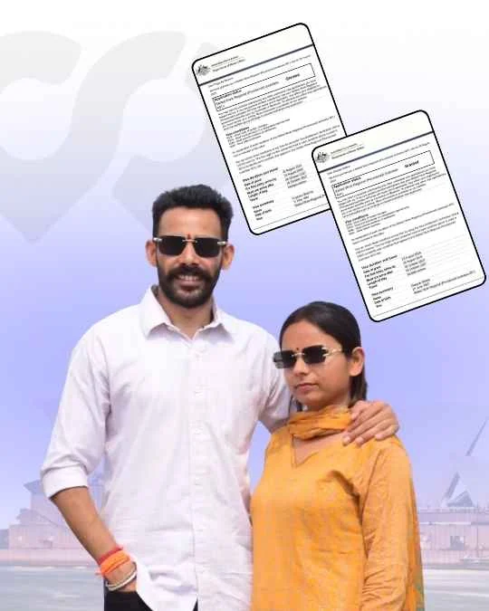 Priyanka Sharma & Deepak Mishra, Permanent residence approved