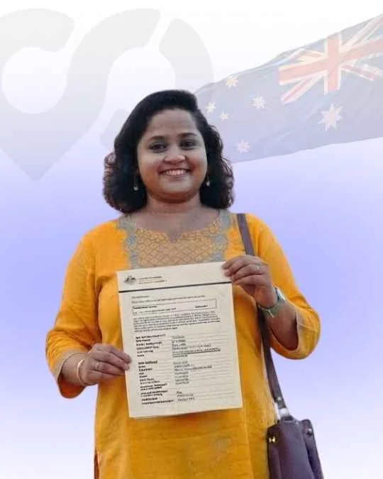 Riya Sharma, Permanent residence approved