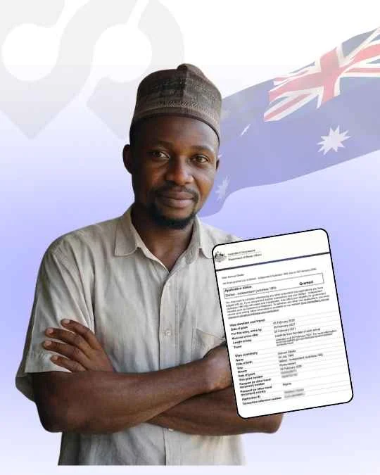 Samuel Okafor, Permanent residence approved