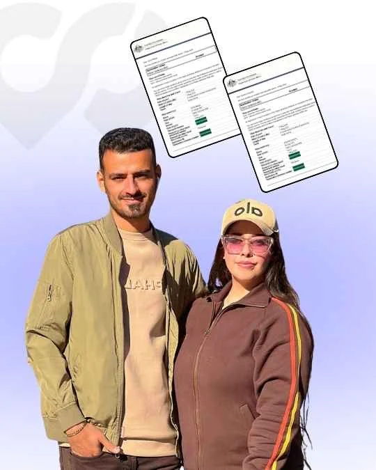 Carlos Reyes & Angelica Bautista, Visitor visa approved