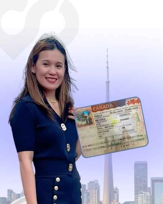 Makisip Cruz, Study permit approved